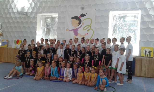 У Великій Олександрівці  відбувся чемпіонат району з художньої гімнастики